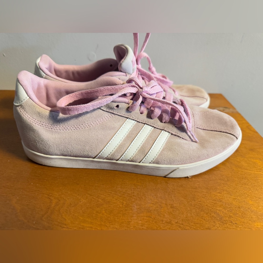 Pink Suede Adidas